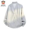 Paul Frank American Style Heavyweight Waffle Knit V-Neck Cardigan
