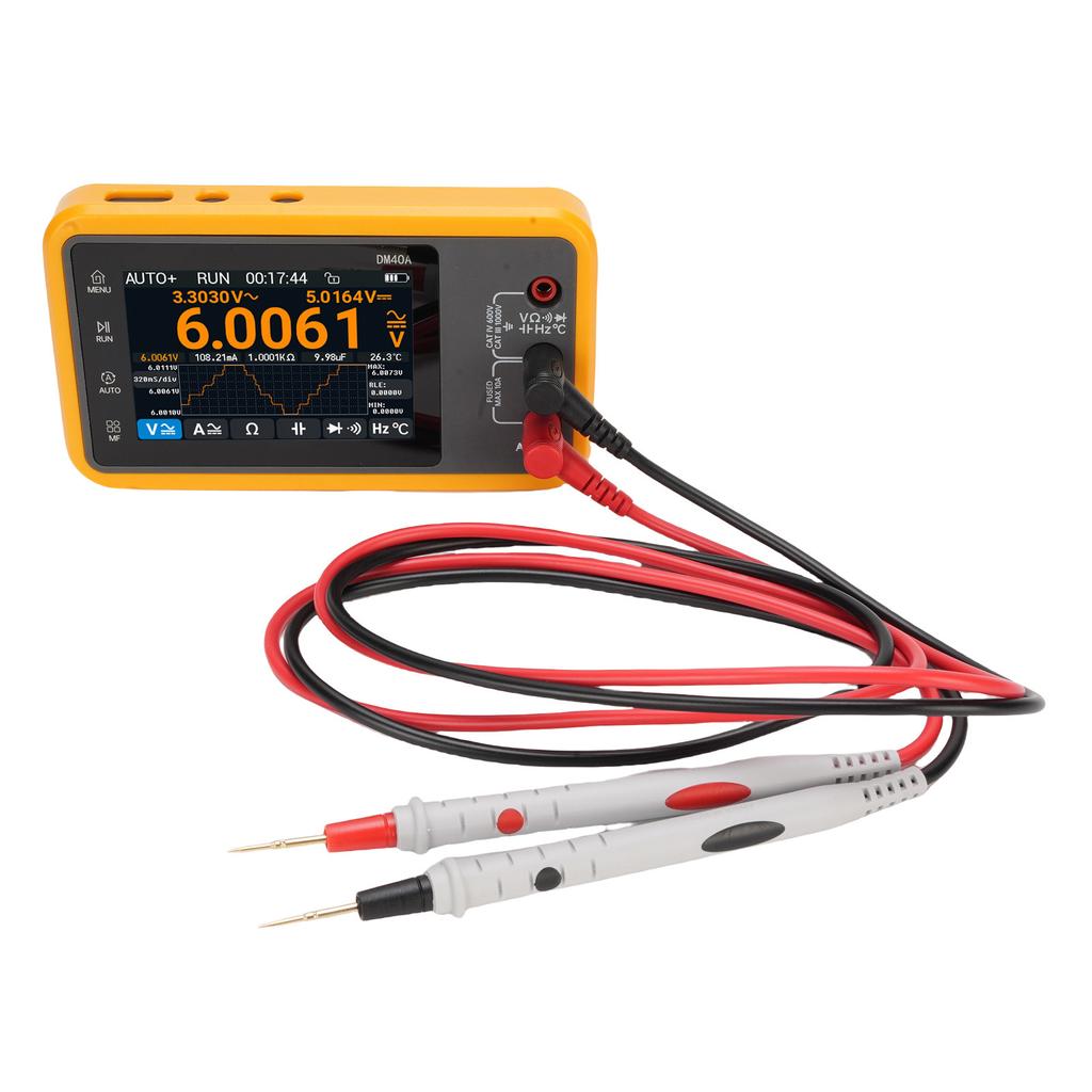 Digital Multimeter Oscilloscope Signal Generator 4.5 Digits 50MSa S 10M Bandwidth Handheld Multi Meter