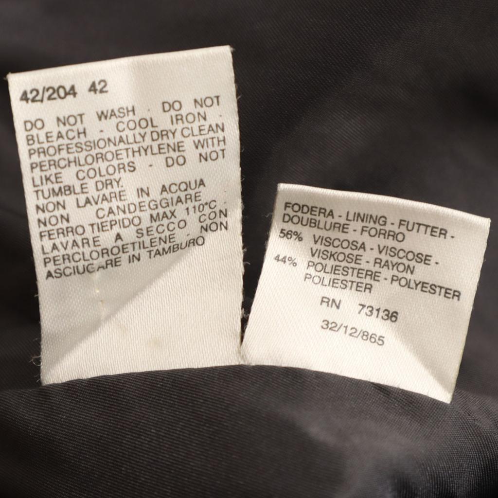 Sportmax Made In Italy Tailored Jacket 42 Khaki Beige Women Used