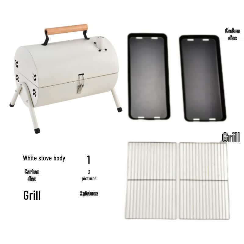 Oeny Foldable Chimney Charcoal BBQ Grill
