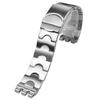 ZHUOLEI Ersatz-Edelstahl-Uhrenarmband für Swatch 17mm und 19mm Uhren (Inklusive 3 Federstegen, Entfernungswerkzeug und Box)