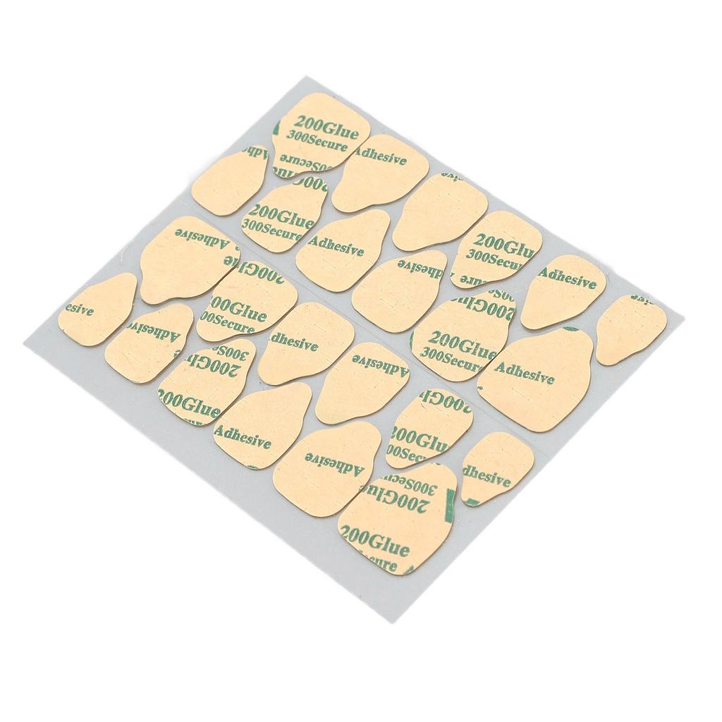 50 Sheets Nail Adhesive Tabs Double Side Nail Glue Sticker Resin Water Reistant Nail Glue Sticker