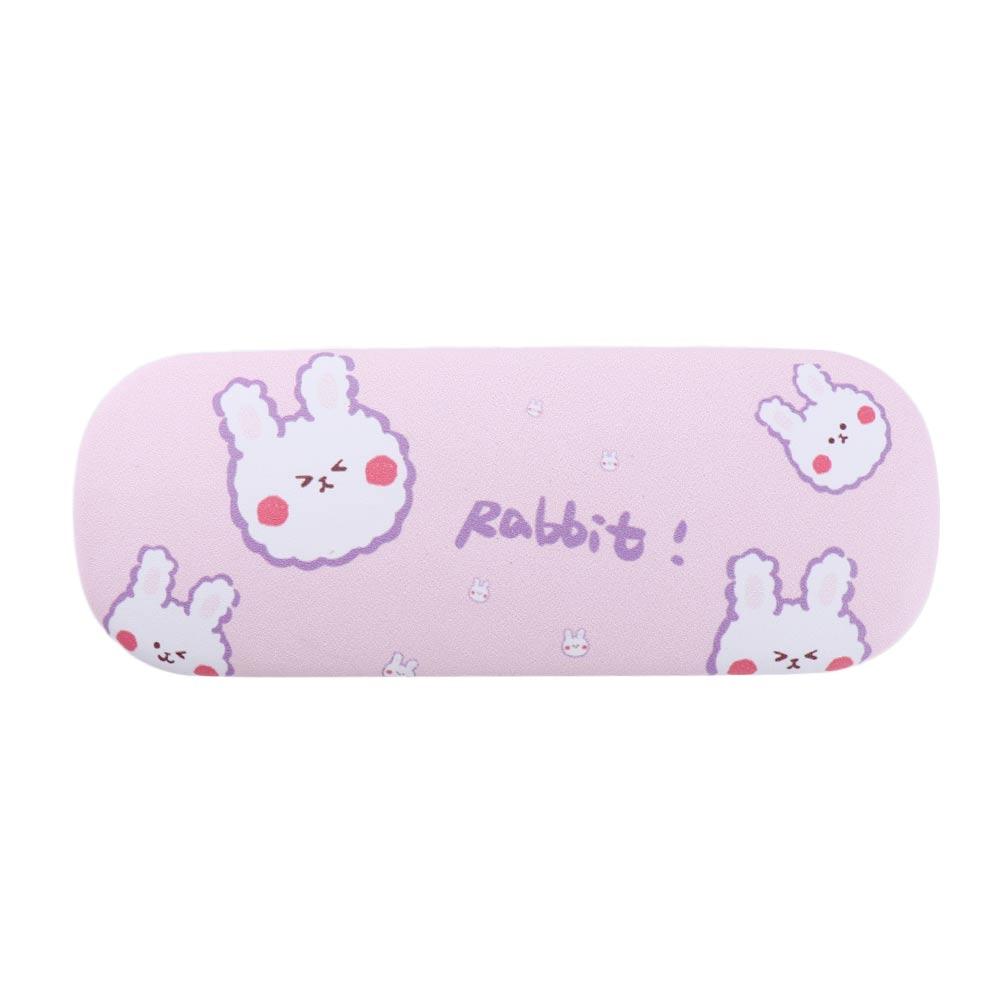 Teens Eyewear Protector Containers PU Leather Women Cartoon Spectacle Case Glasses Box Eyeglass Hard Box Reading Glasses Case