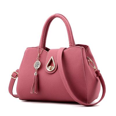 Moteriška odinė rankinė su viršutine rankena Satchel Totes Bag