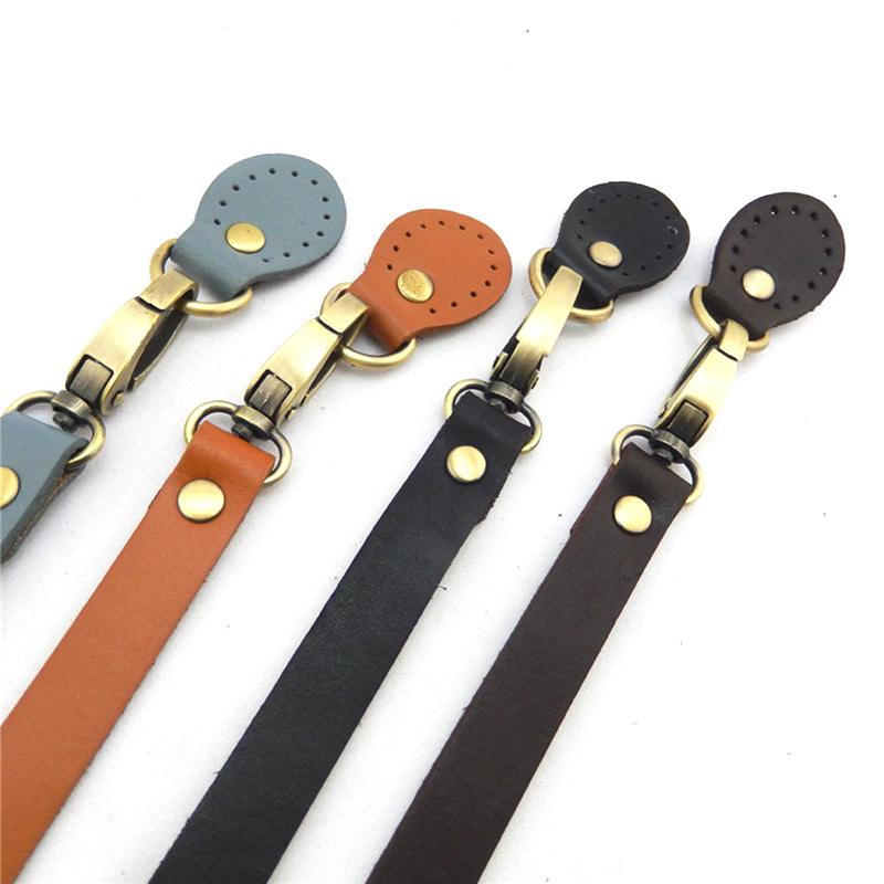 120cm Adjustable Bag Strap Replacement Leather Shoulder Handle Bags Buckle Straps for Handbag Crossbody Purse DIY Accessories