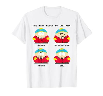 South Park The Many Moments of Cartman T-shirt