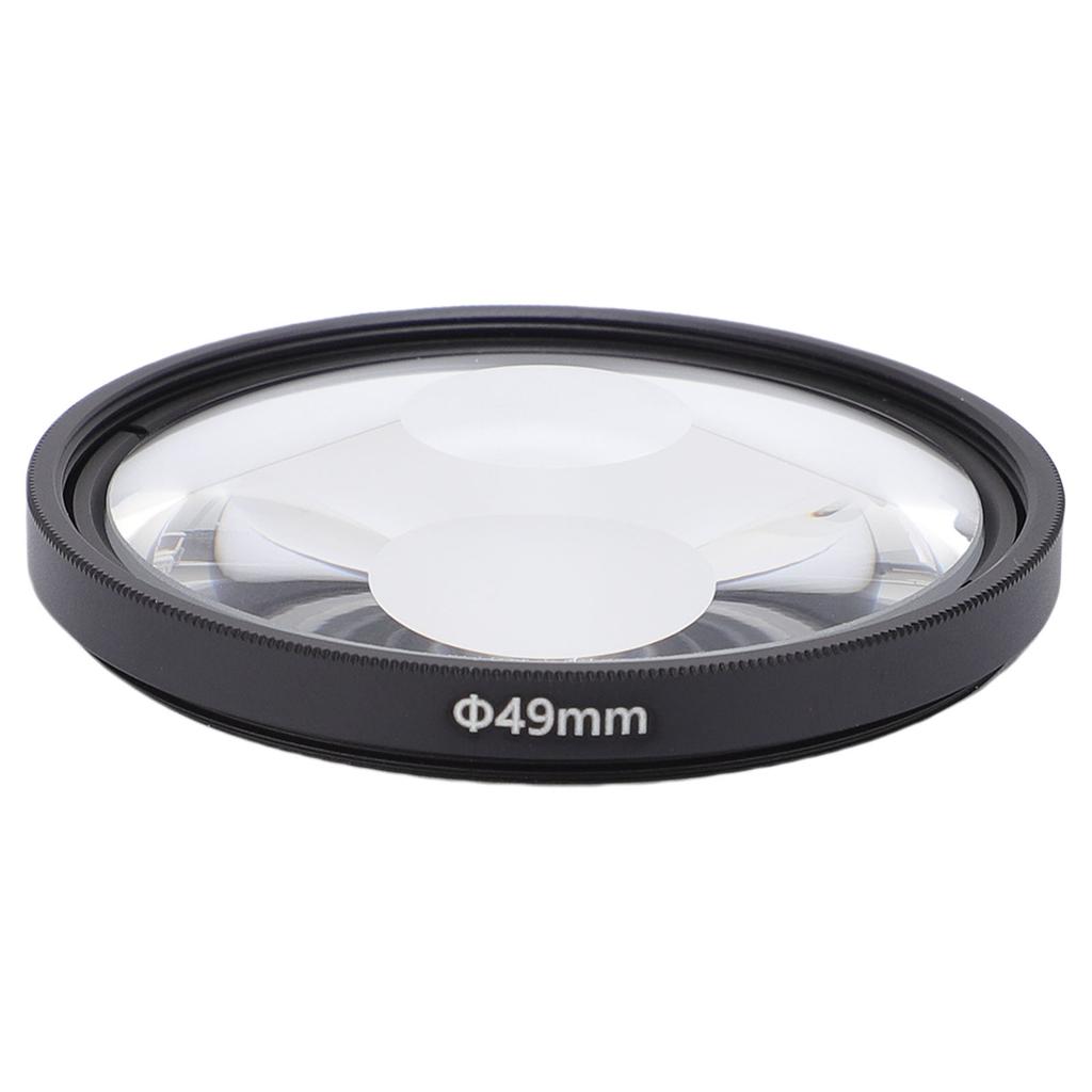 49mm Swirl Halo Distortion Effect Filter Optical Glass Lens Distortion Camera Special Effect Filter