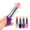 Mute Vibrator Clitoris Stimulator Compact Mini Waterproof Lipstick Vibrator G-Spot Stimulating Sex Toys for Woman Masturbator