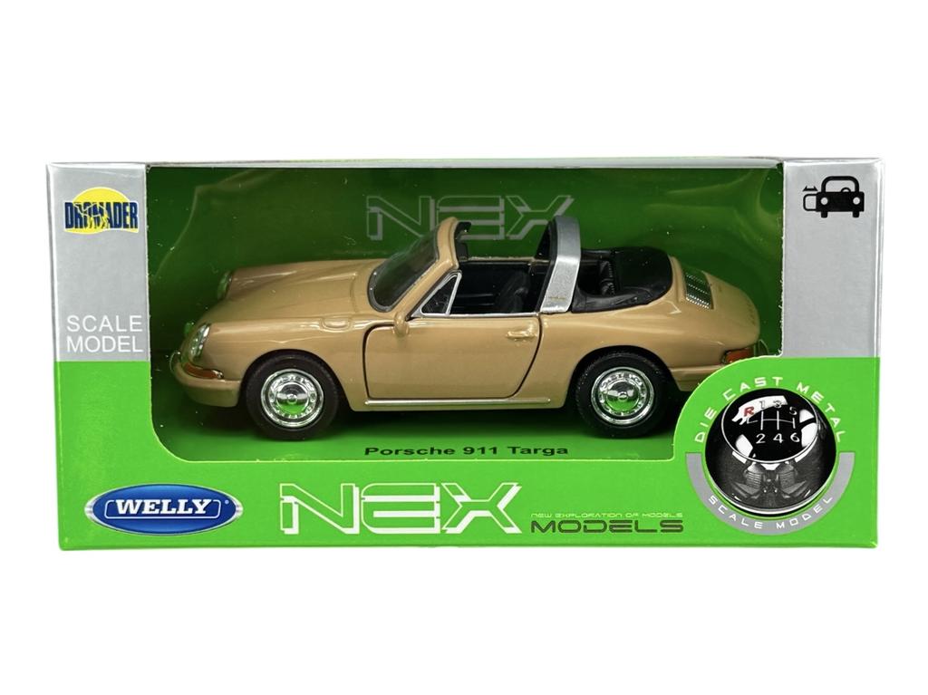 WELLY PORSCHE 911 901 Targa Beige 1:34 43873
