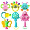 Set Newborn Rattle Baby Early Education Handbell Fancy Musical Toys 7pcs