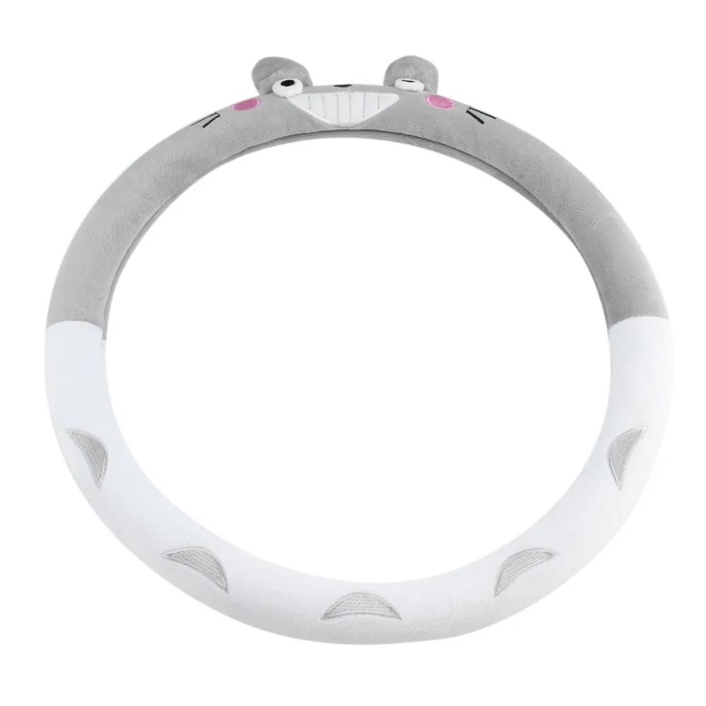 

Чехол на руль автомобиля с бантом, милый мультяшный универсальный набор аксессуаров для салона для женщин/мужчин, 16 дизайнов, чехлы для автомобиля, новинка