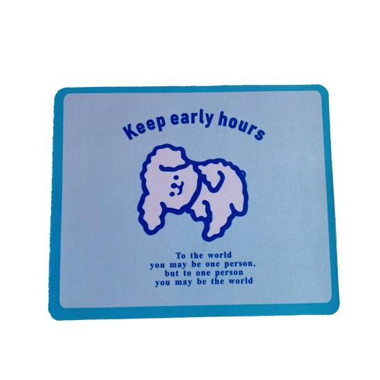Keyboard Mat Soft Cute Cartoon Mouse Pad Waterproof Rubber for Trackball Mouse