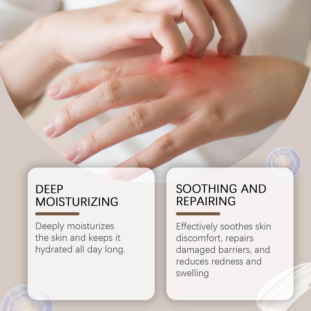 Krem do pielęgnacji skóry WoodSleep z masłem shea Nawilżający i nawadniający krem do ciała Łagodzi suchość i zaczerwienienia Pielęgnacja skóry 60g