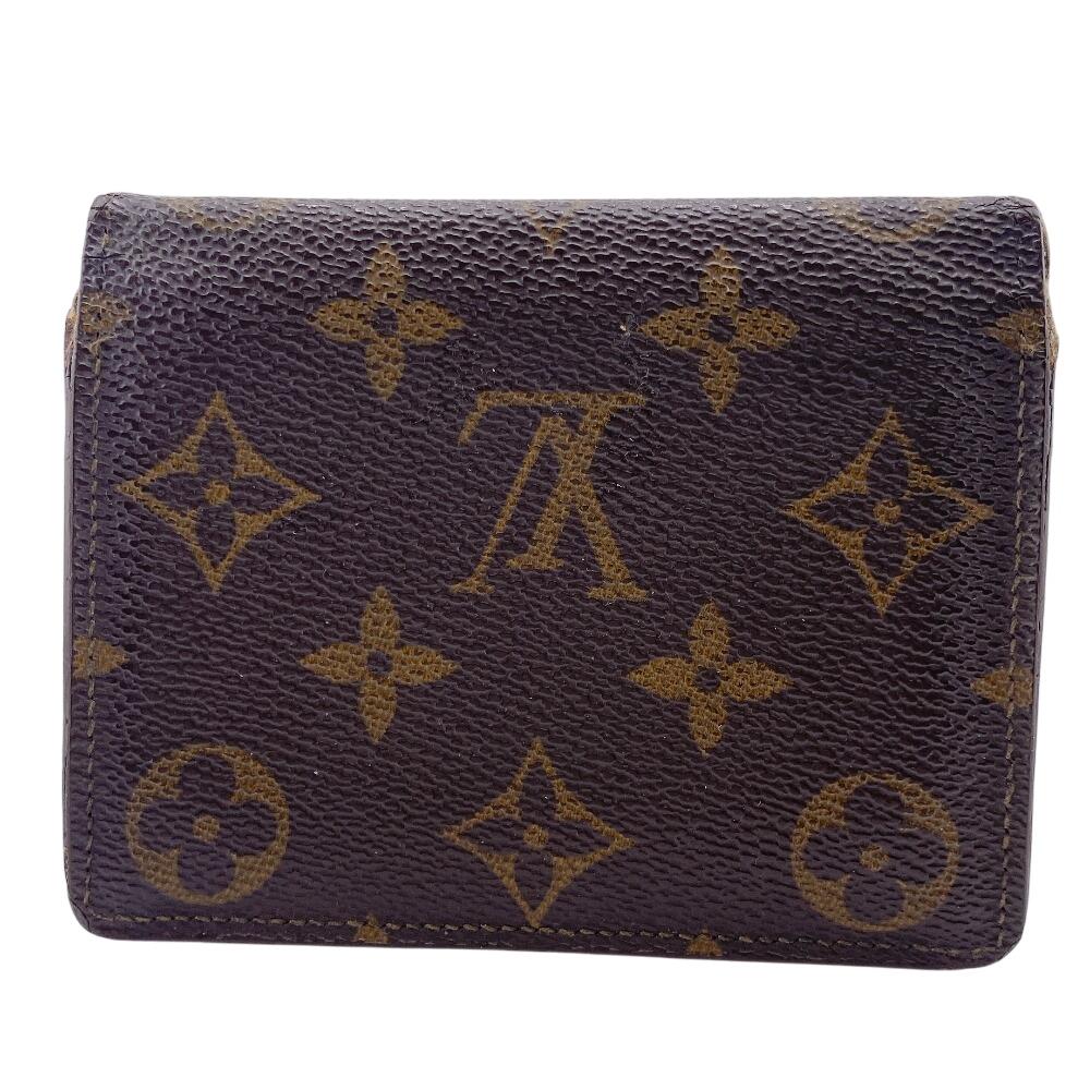 Louis Vuitton M60530 Kartenetui Monogram Leder Japon Sangpur Ausweishülle Braunes Leder Kinder Gebraucht