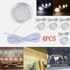 4PCS RV Interior LED Lights Recessed Ceiling Cabinet Lamp Camper Trailer Boat DC 12V Downlight 3000K/4000K/6000K Reading Light