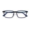 New Retro Ultra-Light Fashion  Eyewear Women Rubber Titanium Square Flexible Optical Prescription Men'S Eyeglasses Frames