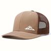Retro Bergkette Stickerei Baseballkappe Verstellbar Hip-Hop Netzkappen Sonnenschutzmützen für Männer Frauen