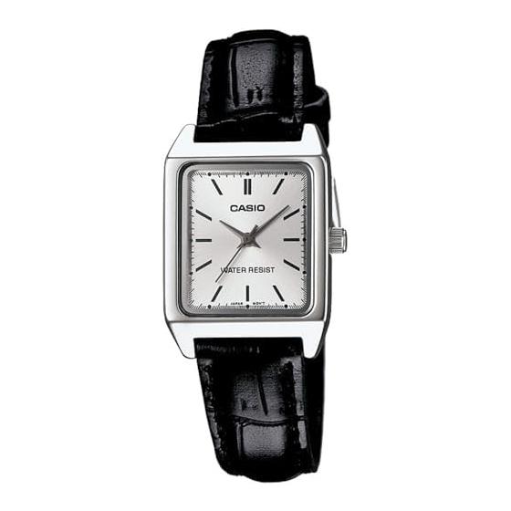 [Casio] CASIO Standard Quartz Ladies Watch LTP-V007L-7E1 Silver Black Overseas Model [Parallel Import]