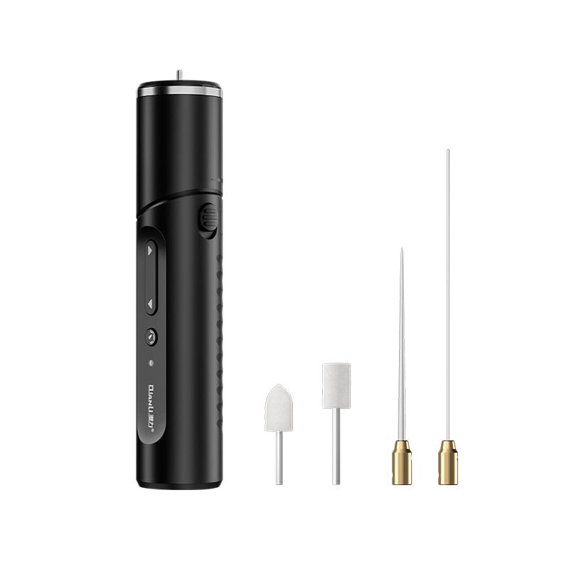 

QIANLI Electronic Glue Cleaning Tool with 3 Adjustment Gear High Efficiency One-Button Start Wireless Glue Remover