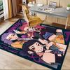 Future Bass Girls Carpet For Playroom Bedroom Living Room Sofa Home Decorkids Game Area Rug Nonslip Floor Mat