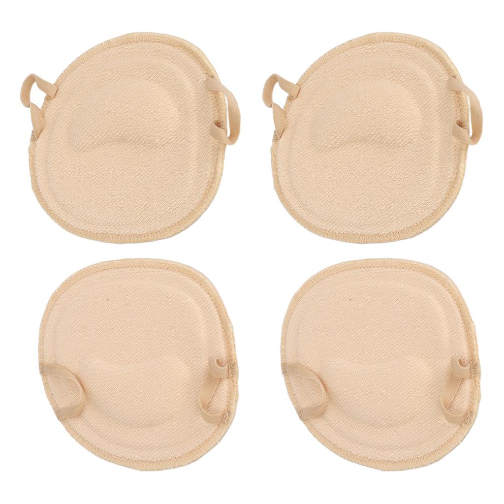 2 Pair of Half Forefoot Pads High Heels   Socks Pads Corrective Toe Socks Foot Cushion Pad