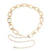 Waist chain, trendy fashion metal, high-end niche suit chain jewelry ins versatile thin waist chain women