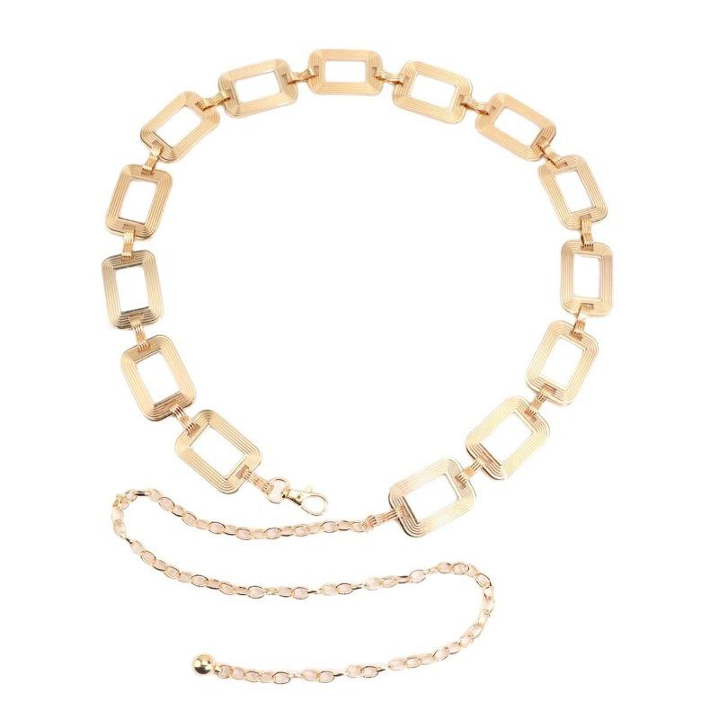 Waist chain, trendy fashion metal, high-end niche suit chain jewelry ins versatile thin waist chain women