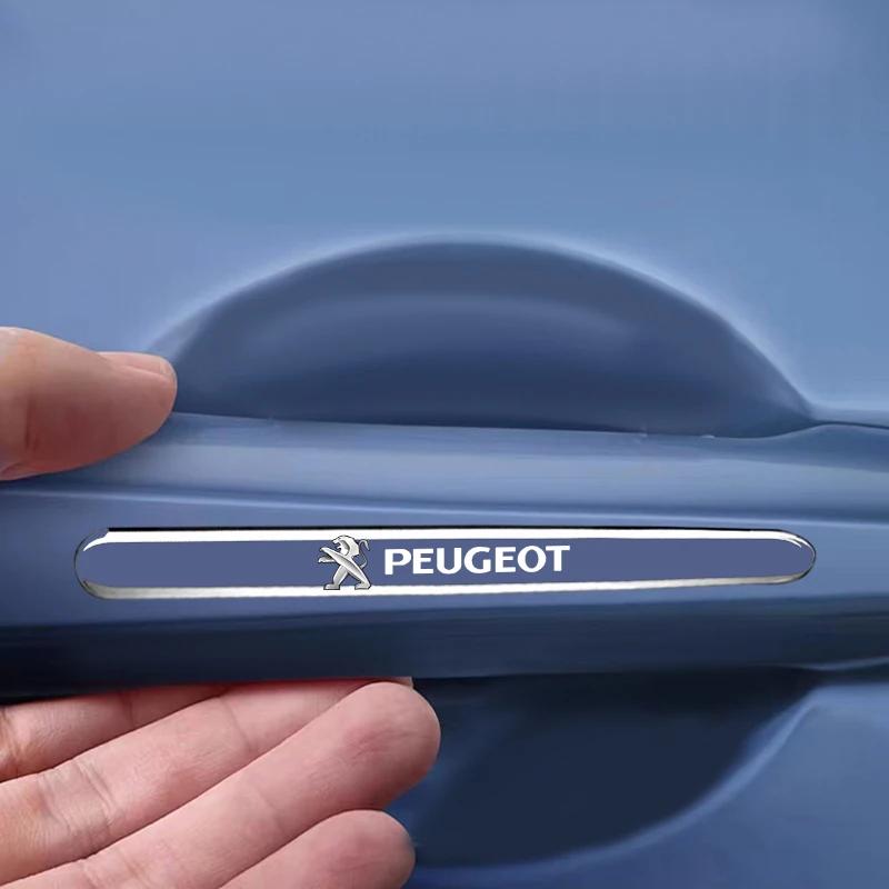 Voor Peugeot Auto Deur Transparante Strip Achteruitkijkspiegel Anti-Botsing Beschermingsstrip Voor Peugeot 206 207 307 3008 2008 308 407