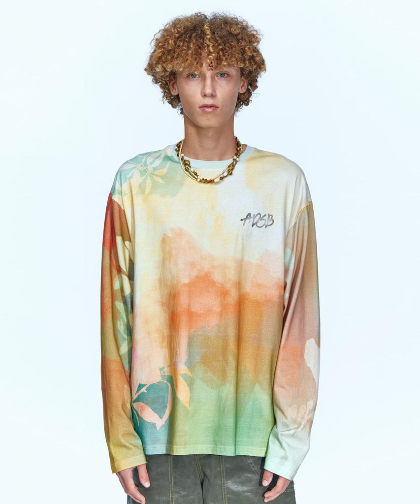 ADSB ANDERSSON BELL (Essential) Reno Tie-Dye Print L/S T-Shirt Atb973M(Multi)