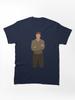 Trinity Blood Hand drawn Dexter in his killing shirt Faceless portrait illustration Classic Unisex T-Shirt
