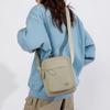 Men's Casual Lightweight Multi-layer Color Simple Outder Bag Women's Versatile Commuting Crossbody Bag