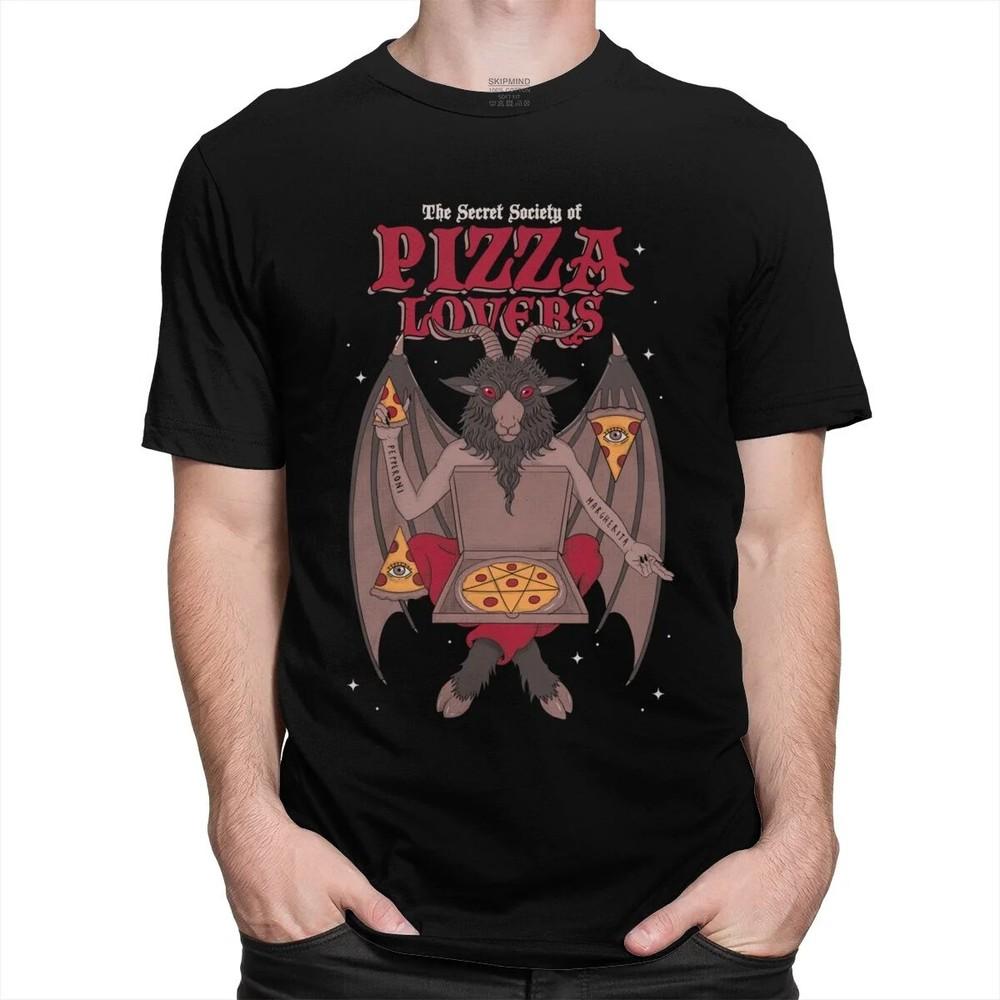 

Funny Humor Baphomet TShirt Men Women Satan Demon Tshirt Occult Goat Skull Unisex T-Shirt XXXXL