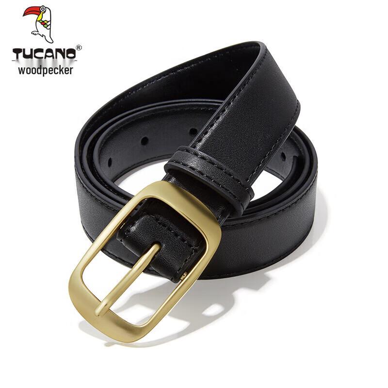 TUCANO Women's Fashion Leather Pin Buckle Belt