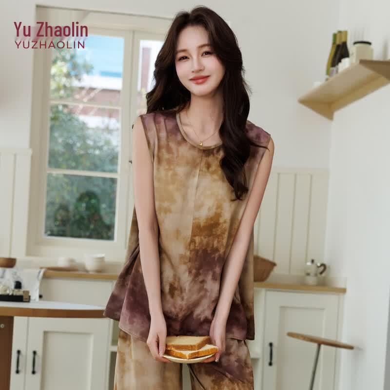 YUZHAOLIN 2026 Women s Sleeveless Loungewear Set One Size