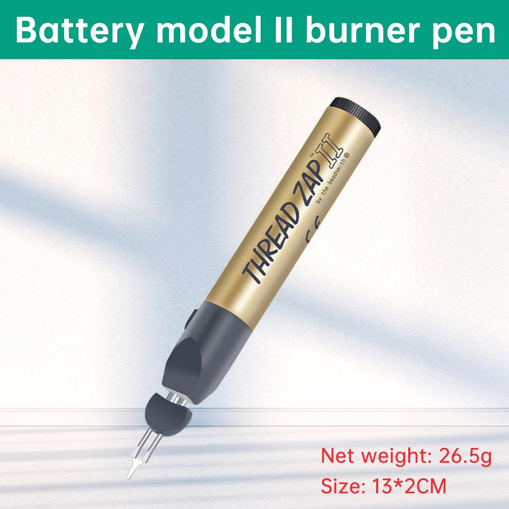 Thread Zap Welding Wax Tail Burning Pen Melting Crayon Stitching Wire Thread Breaking Line Handmade Leather DIY Hand Tool