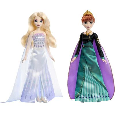 Mattel Doll Land of Ice Princess Elsa Anna Set HMK51