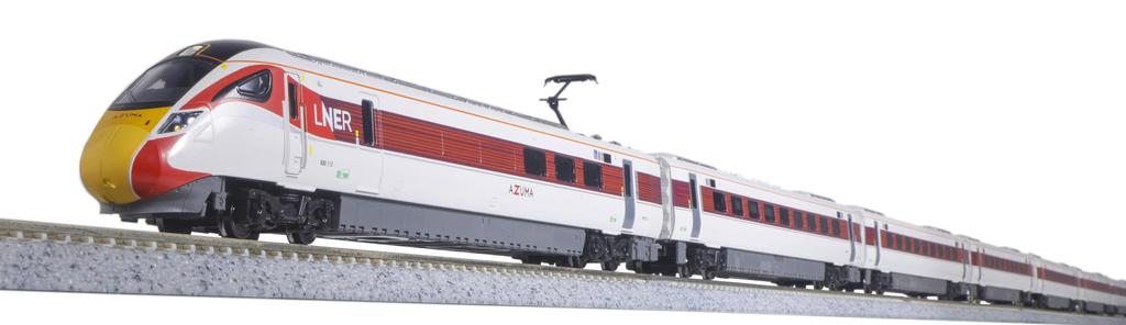 KATO N Gauge British Railways LNER AZUMA Set Railway Model Train Class800/1 9-Car 10-1675