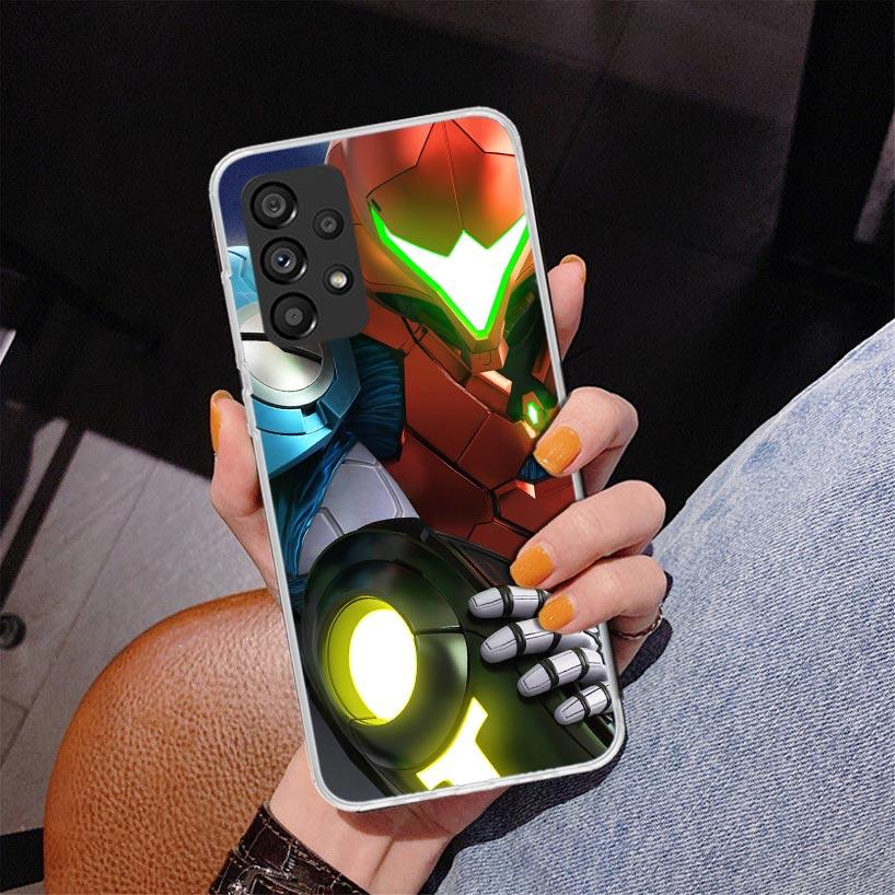 Spiel M-Metroids Handyhülle Für Samsung Galaxy A52 A32 A22 A12 A51 A31 A50S A30S A20S A10S Note 20 Ultra 10 Plus S10 A72 A71 Gala