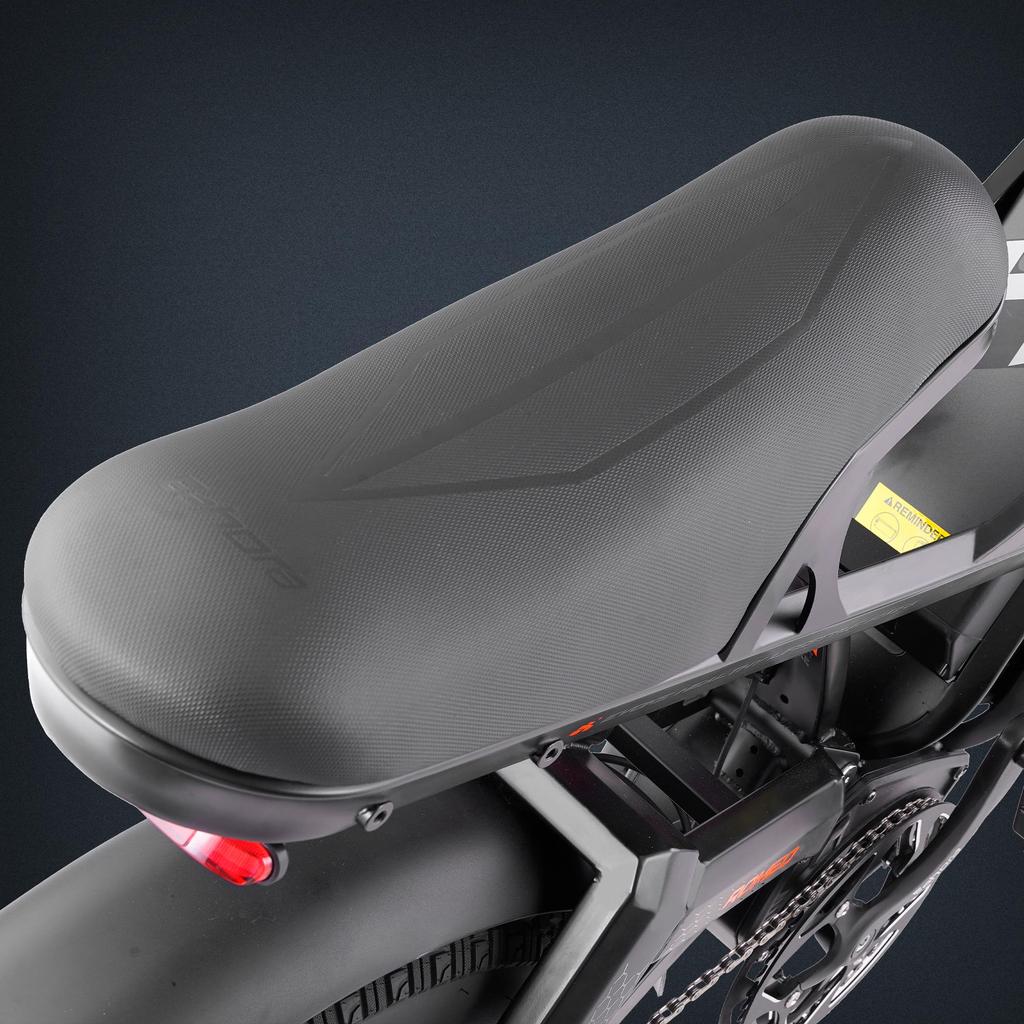 Romeo ll Černý 1250W * 2 Dvojitý motor 52V60AH Baterie 26 * 4,5-palcová Pneumatika Ximano 7rychlostní Hydraulická brzda Horský Terénní Elektrický Bicykl