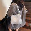 New Texture Generous Lazy Wind Underarm Women's Bag Bucket Bag Casual Small Niche Lychee Pattern Handbag