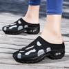 Flying Weave Cushioning Plattorm Walking Sneakers Ladies Non-Slip Size 35-42 Women Summer Half Slippers Breathable Casual Shoes