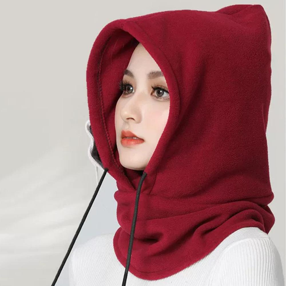 Neue Winter Thermo Fleece Sturmhaube Schal Ski Gesichtsmaske Nackenschutz Schlauchschal Kapuze Mütze Winddicht Kalt Warm Outdoor Reitmütze Sport