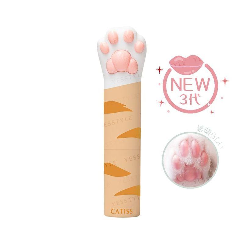 CATISS - Balsamo Labbra Zampa di Gatto Zenzero Sapore Miele e Arancia Naturale