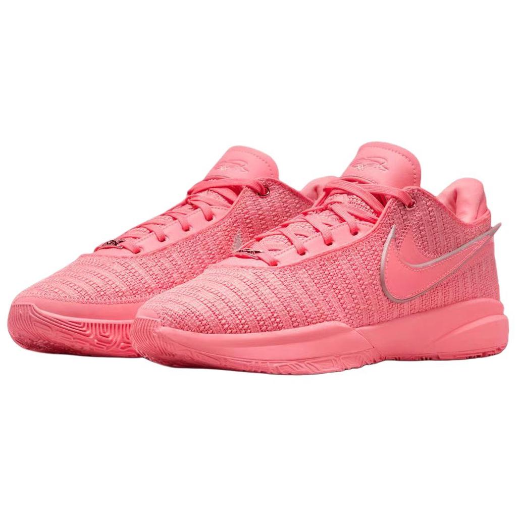 Nike LeBron 20 Pink Diamond Unisex-Sneakers Pink-Gaze Metallic-Silber DJ5423-600