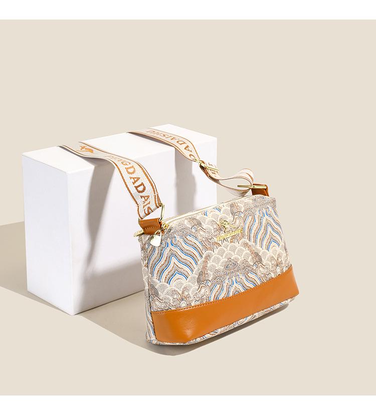 2025 Luxury Multi-Use Three-Layer Women's Handbag: Large Capacity, Fashionable Shoulder, Crossbody & Pillow Bag.