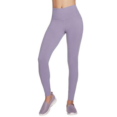 Skechers Go Walk High Waisted Legging, Womens Purple Leggings
