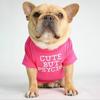 Dog Accessories Pet Vest Letter Printing Two-legged Dog Cloth Round Neck Vest
