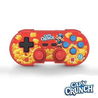 HYPERKIN Pixel Art Crunch Kabelloser Bluetooth-Spielcontroller Retro Offiziell Turbo-Funktion Kompatibel mit Nintendo Switch und iOS Cap'n-Stil,