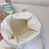 Französische florale gesteppte Tragetasche für Damen, große Kapazität, Schulter-Handtasche mit Baumwollfutter, stilvolle Mommy- und Büchertasche