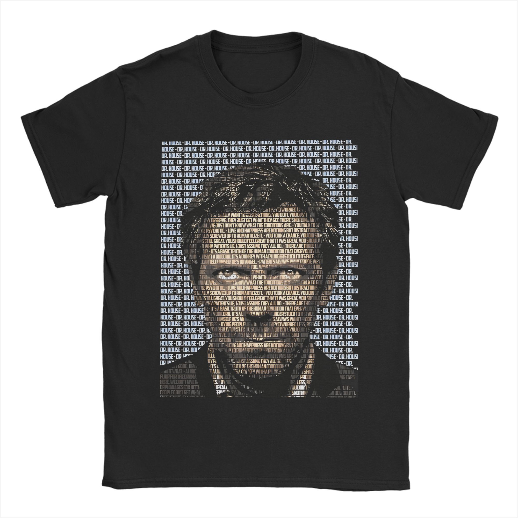 House TV Series Quote Typography T-shirt M